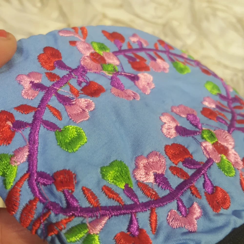 Face Mask Fashion Floral Embroidered